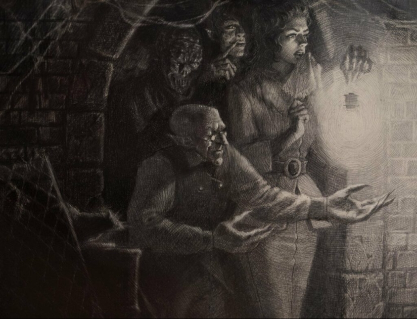 Scary stories of artist Yulia Litvinova