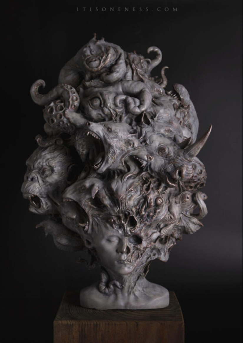 Sculptor Yuki Morita and his amazing chimeras