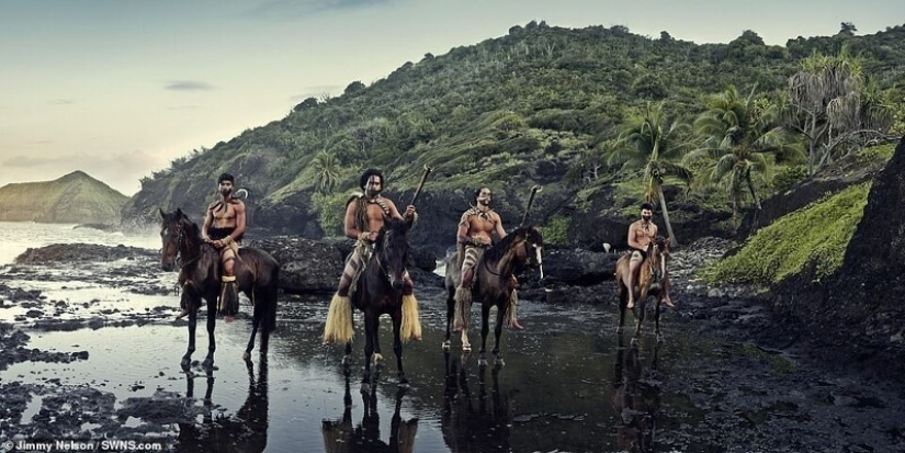 Secluded tribe with incredibly beautiful people in the lens Jimmy Nelson