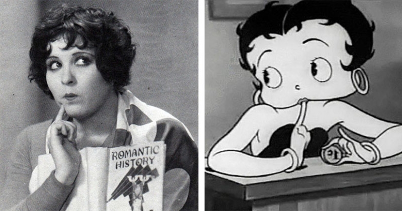 Seductora cantante Helen Kane — la primera bomba sexual del siglo 20, se convirtió en el héroe de los dibujos animados