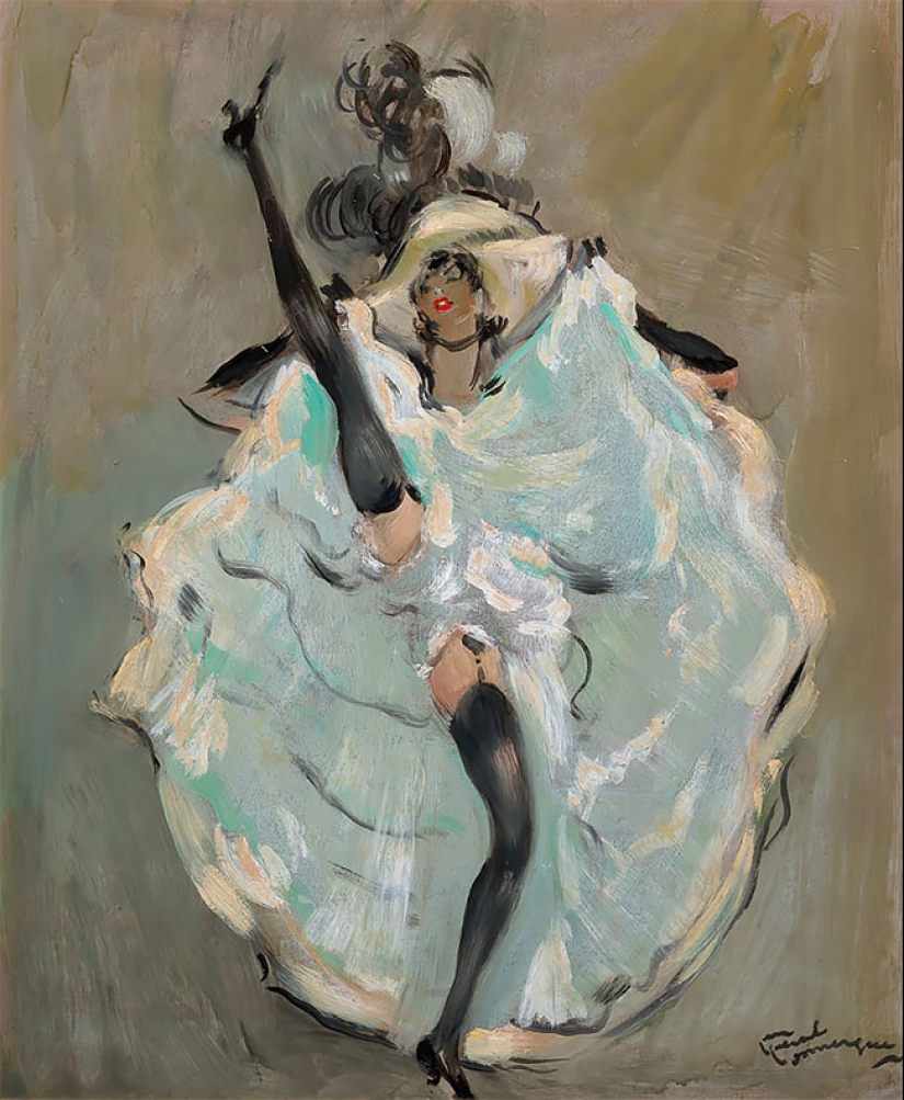 Seductoras mujeres parisinas en las pinturas del artista francés Jean-Gabriel Domergue Seductoras mujeres parisinas en las pinturas del artista francés Jean-Gabriel Domergue