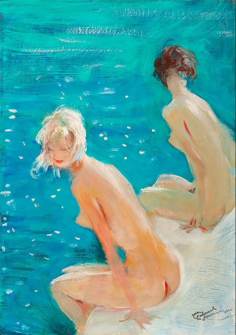 Seductoras mujeres parisinas en las pinturas del artista francés Jean-Gabriel Domergue Seductoras mujeres parisinas en las pinturas del artista francés Jean-Gabriel Domergue