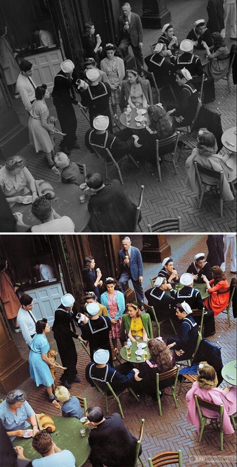 See history in colors: 30 colored archive photos from Sebastian de Oliveira See history in colors: 30 colored archive photos from Sebastian de Oliveira