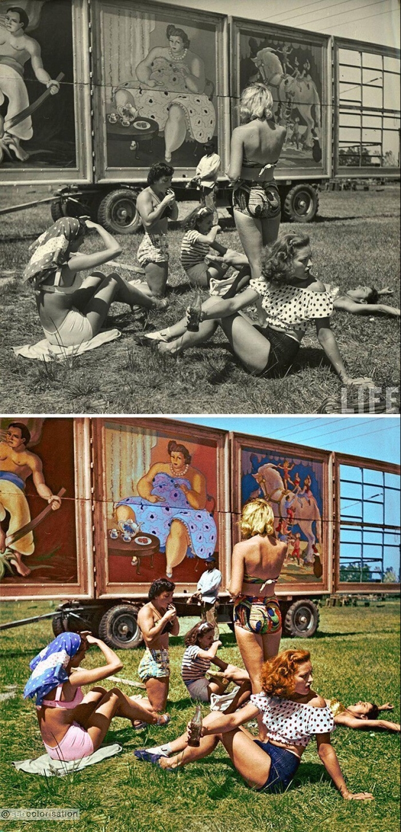 See history in colors: 30 colored archive photos from Sebastian de Oliveira See history in colors: 30 colored archive photos from Sebastian de Oliveira