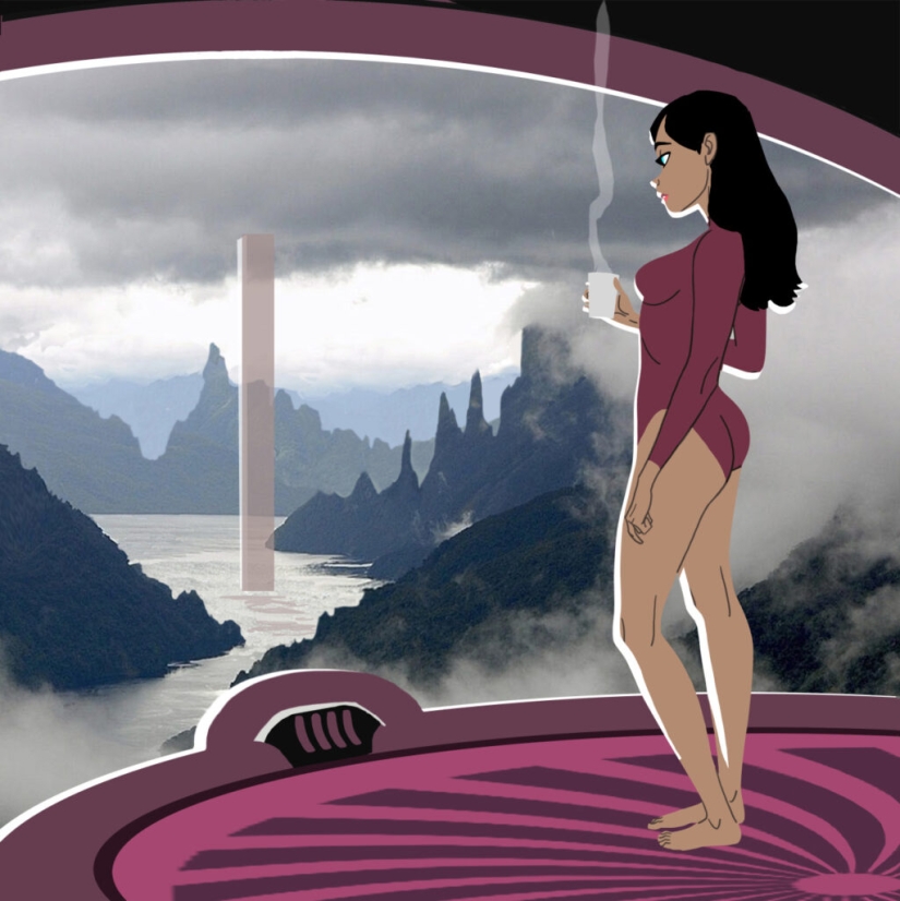 Sencillas alegrías femeninas en ilustraciones de Gabriel Pennacchioli