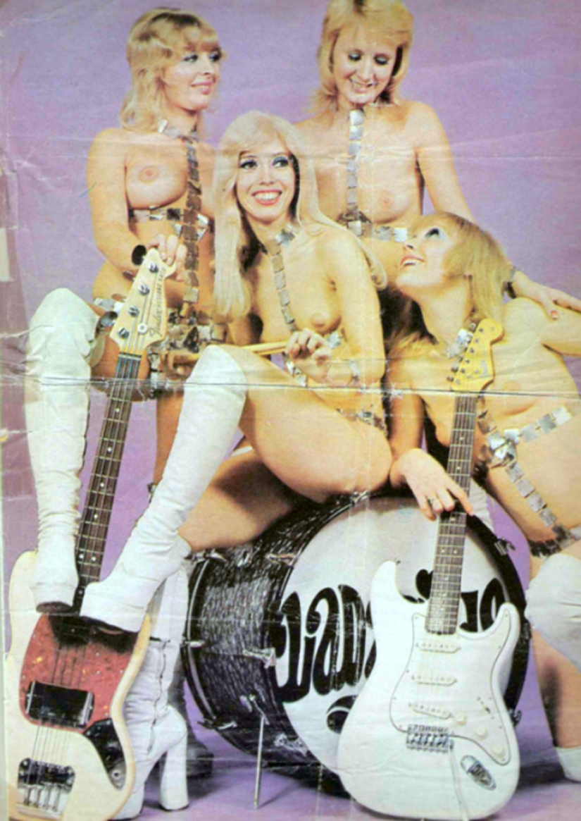 Senos cantores: grupos musicales en topless de la segunda mitad del siglo XX