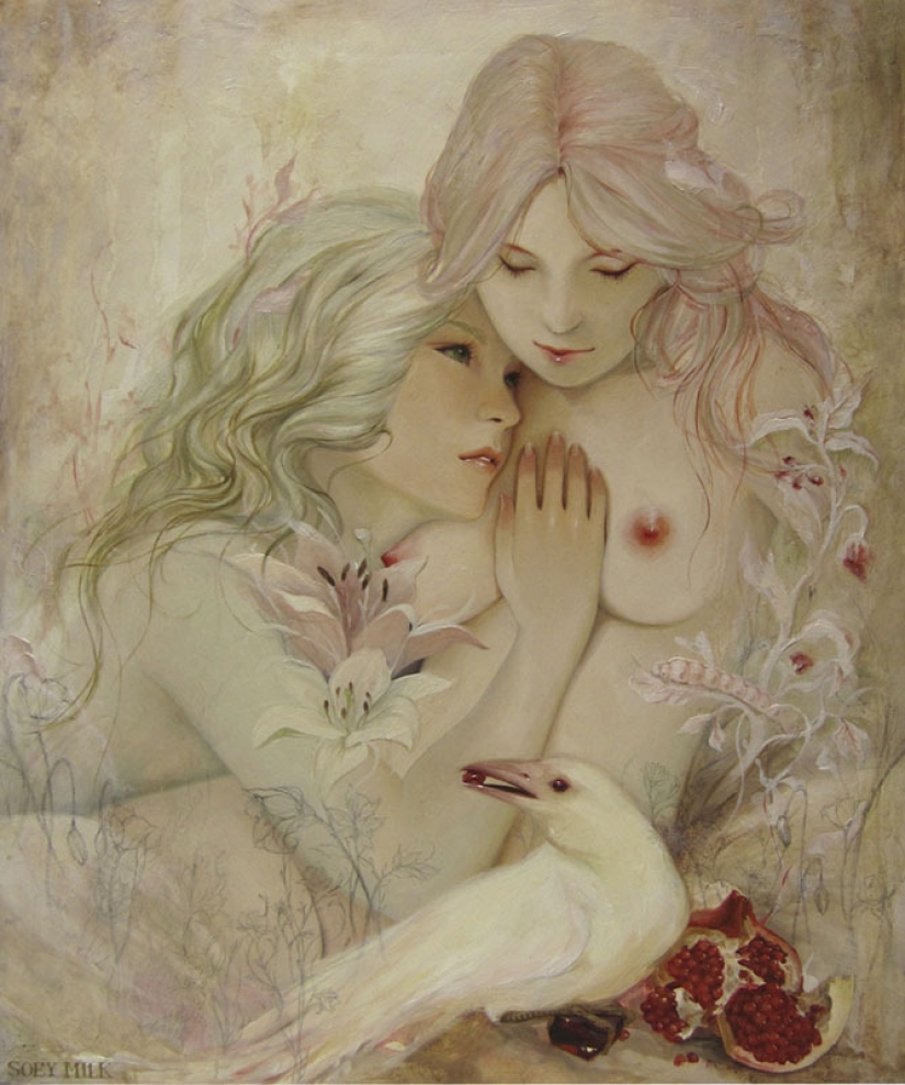 Sensual Kimonos and BDSM - the Secret of Soey Milk Canvases