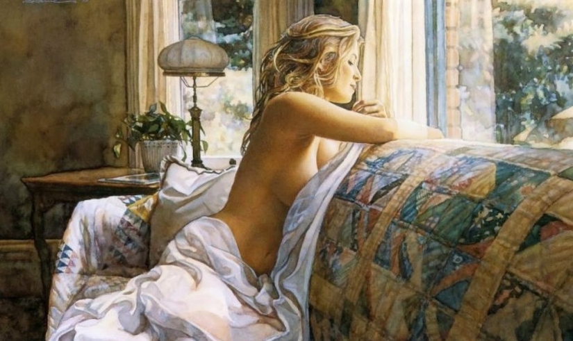 Sensual watercolors by Steve Hanks Sensual watercolors by Steve Hanks