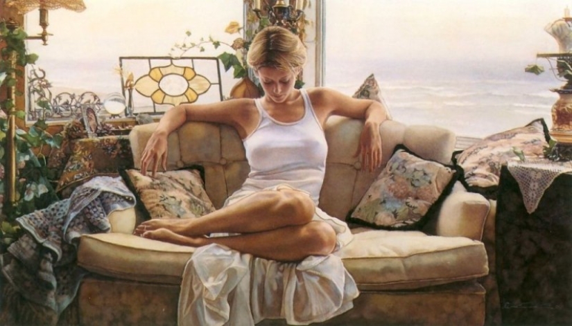 Sensual watercolors de Steve Hanks Sensual watercolors de Steve Hanks
