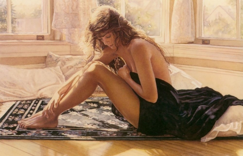 Sensual watercolors de Steve Hanks Sensual watercolors de Steve Hanks