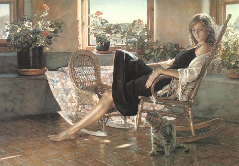 Sensual watercolors de Steve Hanks Sensual watercolors de Steve Hanks