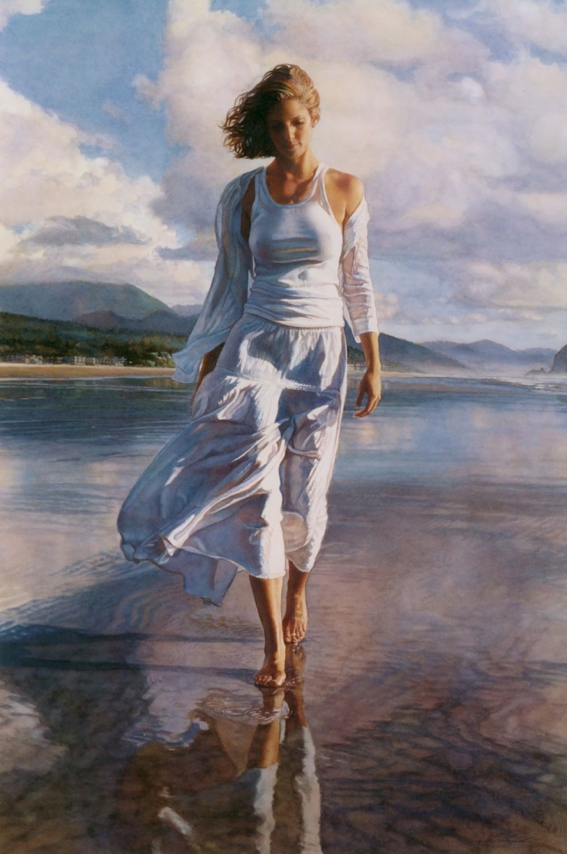 Sensual watercolors de Steve Hanks Sensual watercolors de Steve Hanks