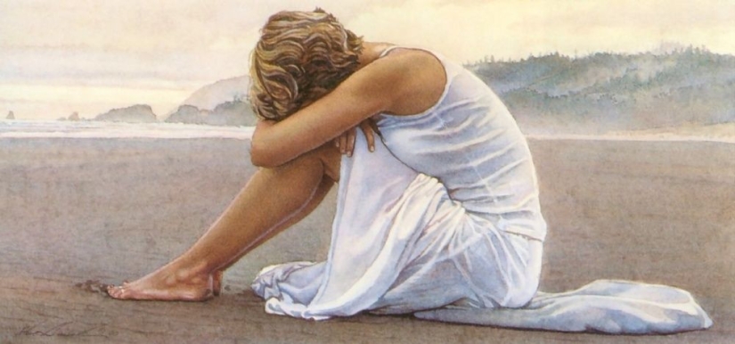 Sensual watercolors de Steve Hanks Sensual watercolors de Steve Hanks