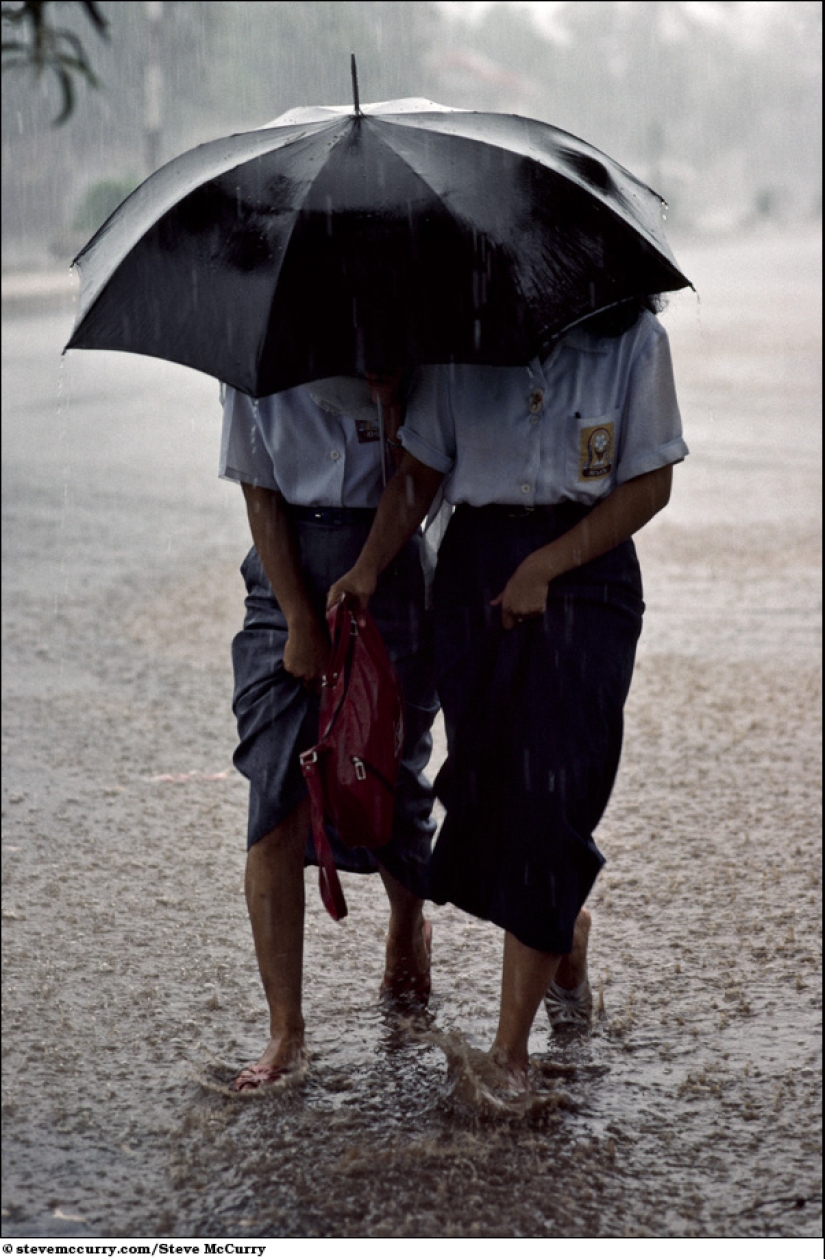 Serie acuática de Steve McCurry