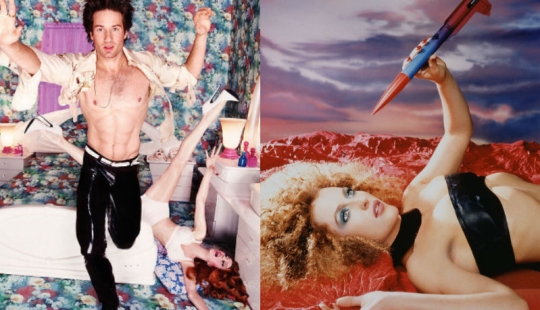 Sesión de fotos sexy de Alien desconocido por David Duchovny y Gillian Anderson