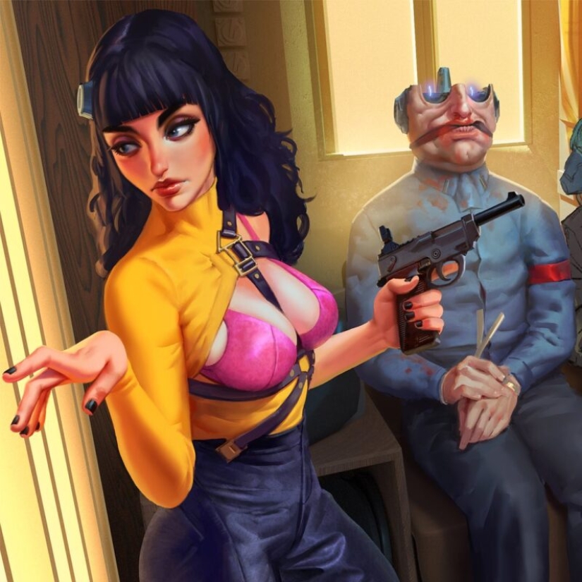 Sexy beauties from the fantastic worlds of Ibrahim Swaid Sexy beauties from the fantastic worlds of Ibrahim Swaid