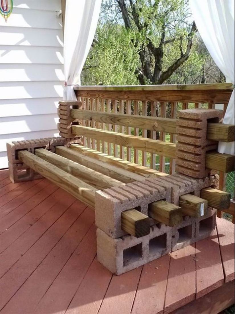 Shall we lay bricks? 20 cinder block furniture ideas