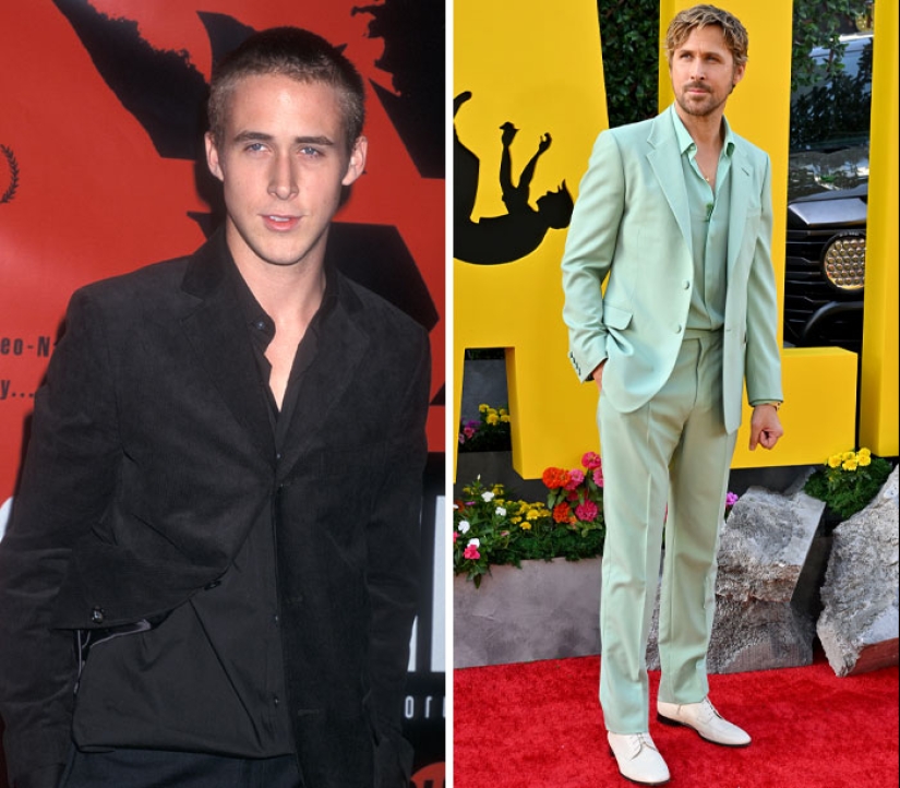 Side-By-Side Pics Of Famous Actors’ First And Last Red Carpet Photos