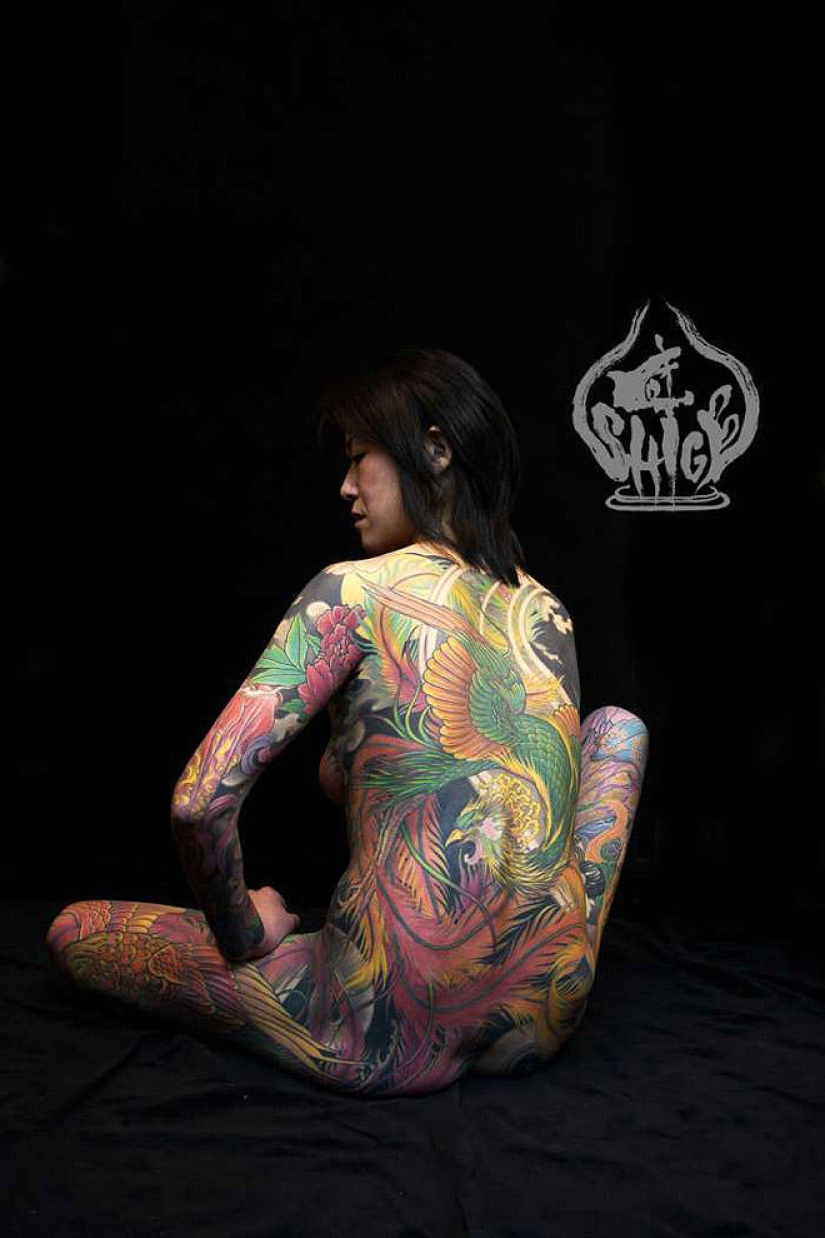 SIG — Japanese tattoo artist in the whole body