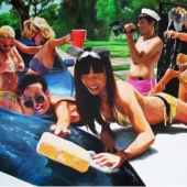 Simple bourgeois joys in the paintings of Vincent Gaultier