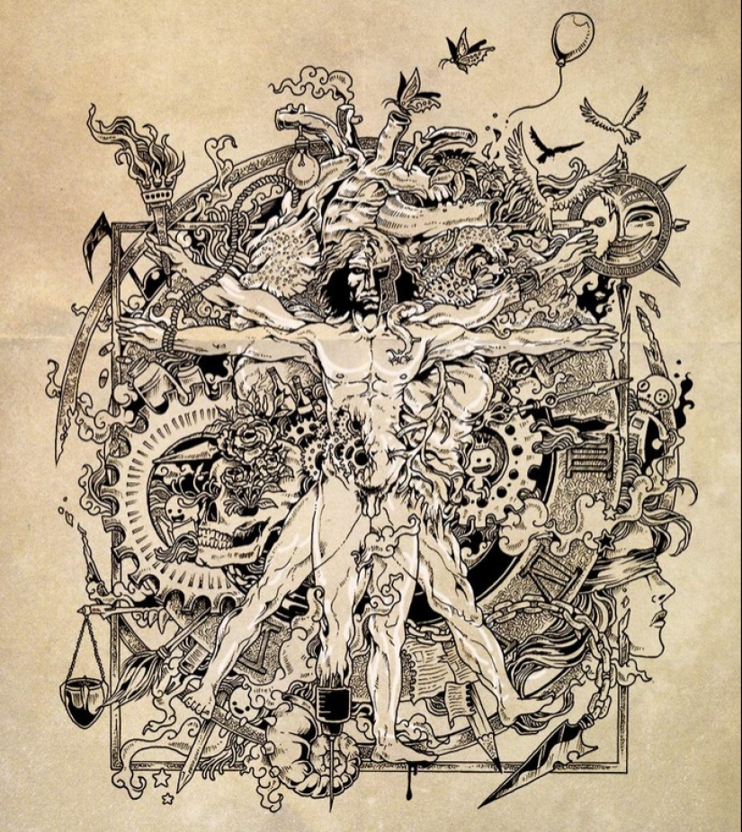 Sketch virtuoso Kerby Rosanes and his "extreme coloring"