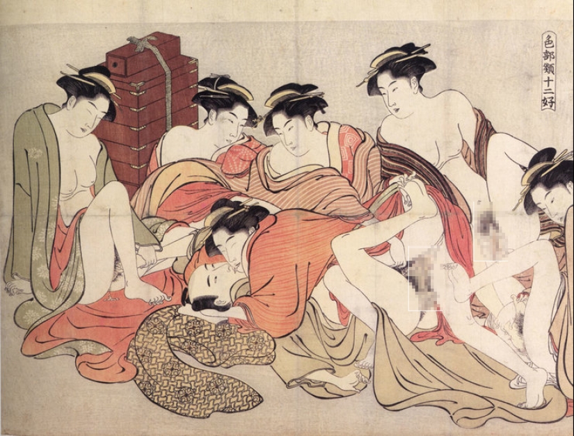 Sólo sin besos: la cultura sexual japonesa antes del siglo XX