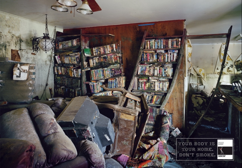 Smoking kills: Examples of the most shocking anti-smoking ads