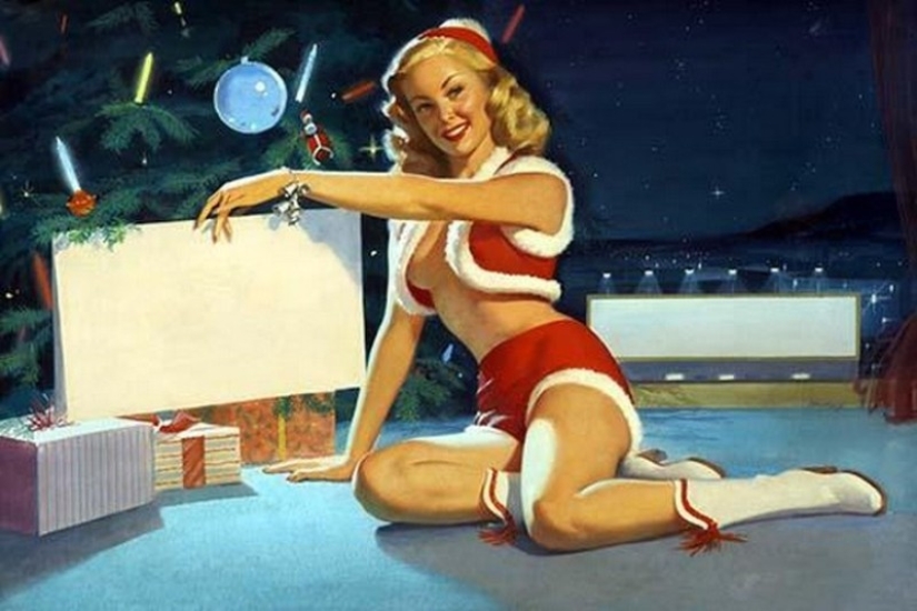 Solid American pinup by Bill Madcalf