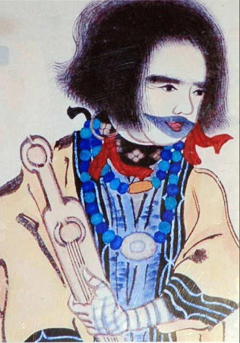 Sonrisas de las mujeres Ainu