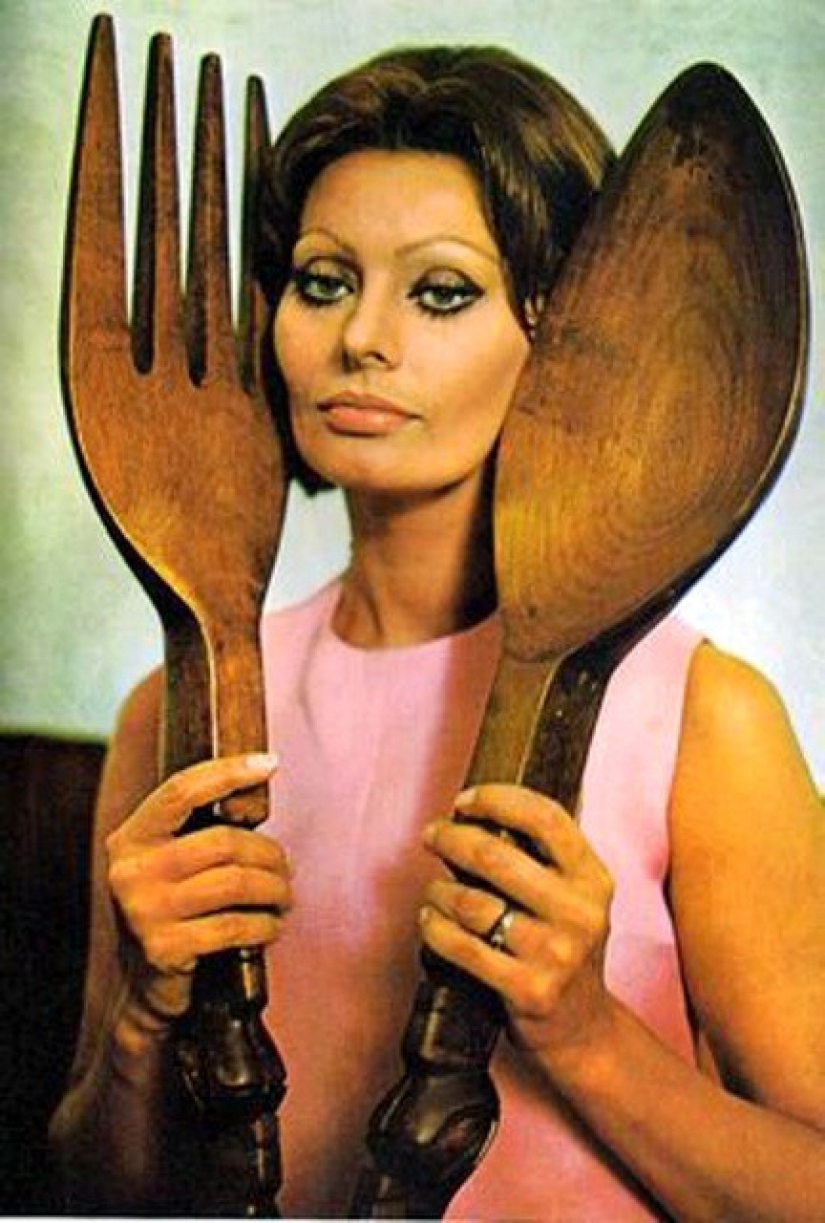 Sophia Loren and her cookbooks