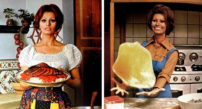 Sophia Loren y sus libros de cocina