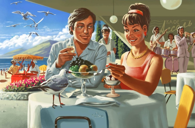 Soviet pin-up posters by Valery Barykin Soviet pin-up posters by Valery Barykin