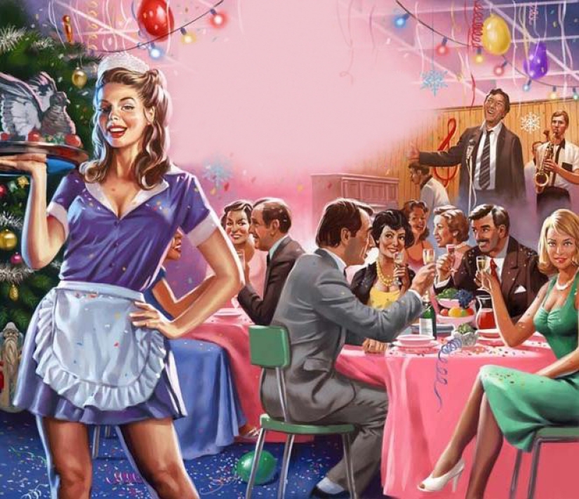 Soviet pin-up posters by Valery Barykin Soviet pin-up posters by Valery Barykin