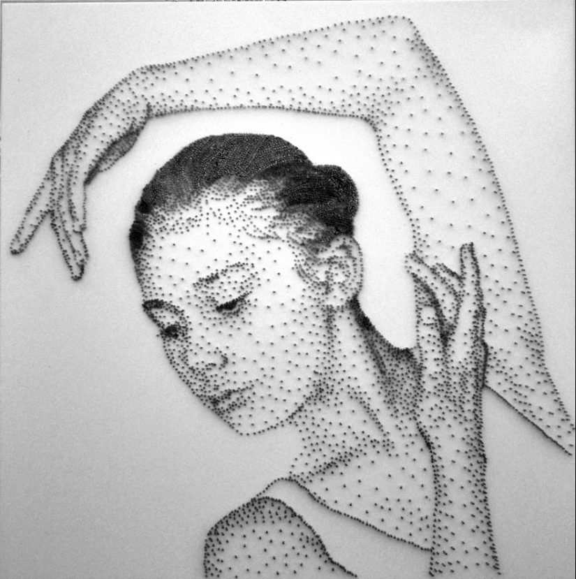 Spot work: stunning sculptures made from hundreds of thousands of nails Spot work: stunning sculptures made from hundreds of thousands of nails