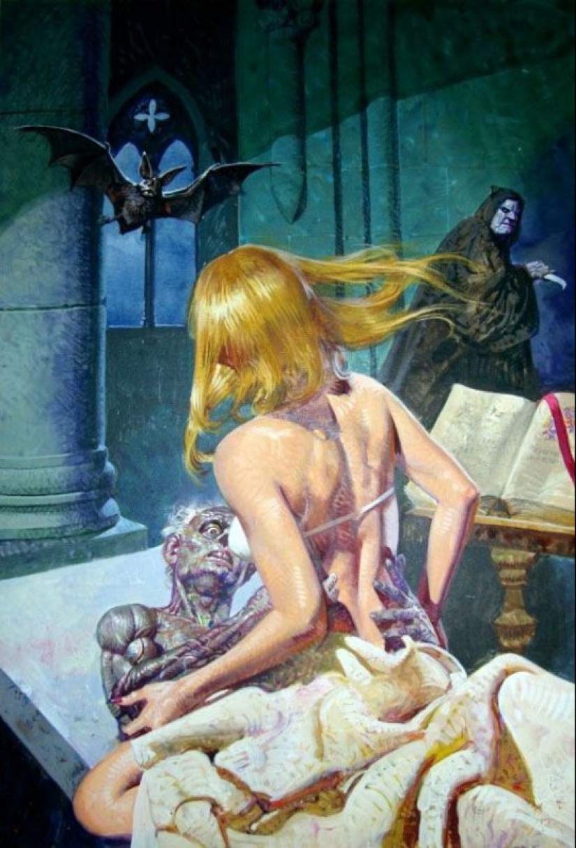 Strange horror erotica by Emmanuel Taglietti: how to make sexuality and fear funny Strange horror erotica by Emmanuel Taglietti: how to make sexuality and fear funny