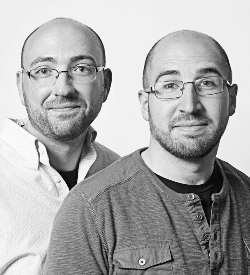 Strangers who look like twins Strangers who look like twins