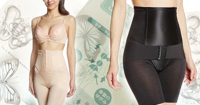 Stretched pelvis, pleasing to the eye: why Japanese women tend to compress and tighten their body