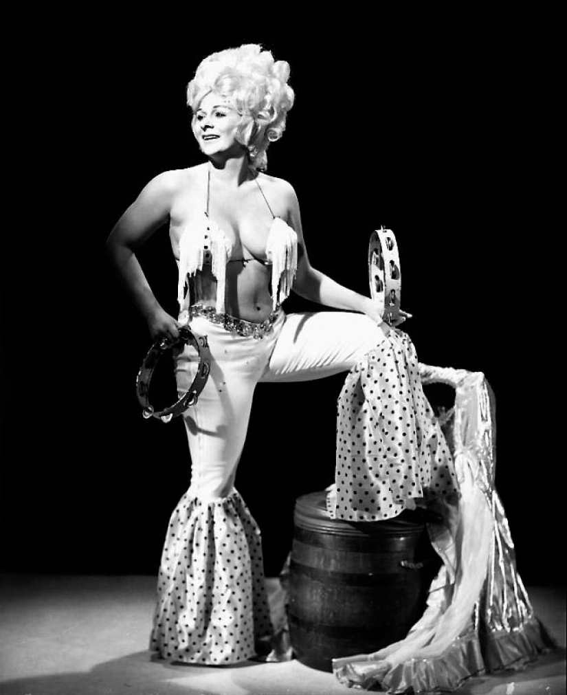 Strippers estadounidenses de los años 60 del siglo pasado