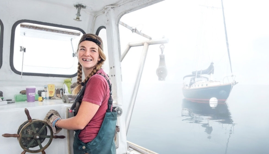 Strong women at a non-feminine job Strong women at a non-feminine job