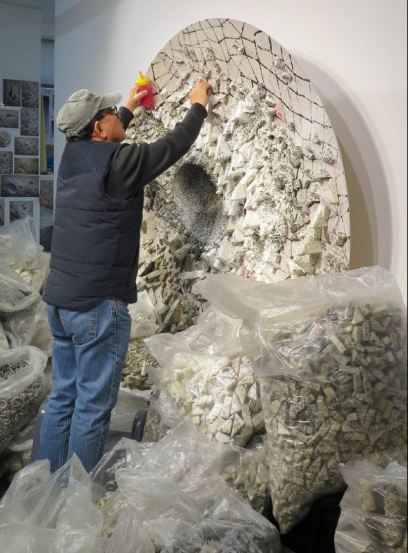 Stunning paper installations by an artist from South Korea Stunning paper installations by an artist from South Korea