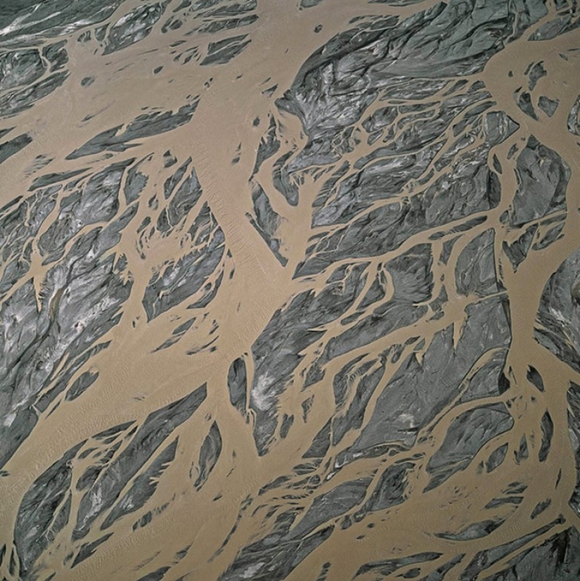 Stunning photos of reservoirs of the Earth from the air