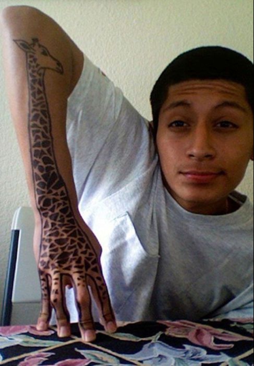 Stunning tattoos made in the most suitable place