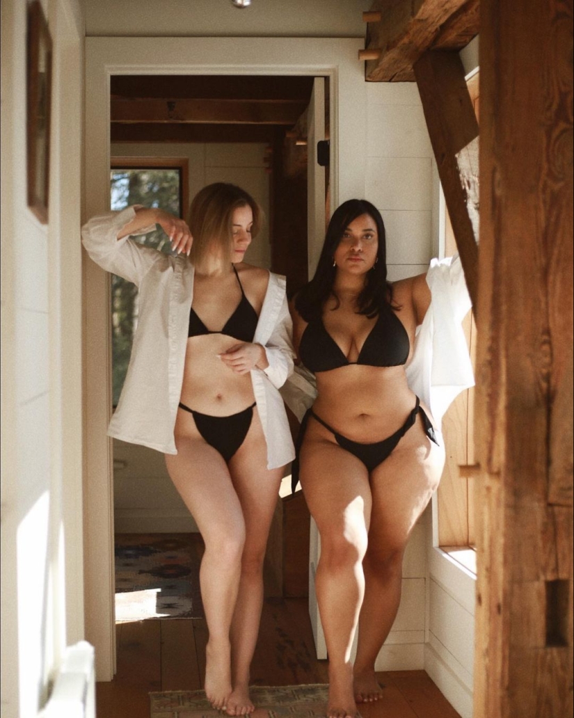 Style not size, or How girls of different sizes look in the same clothes