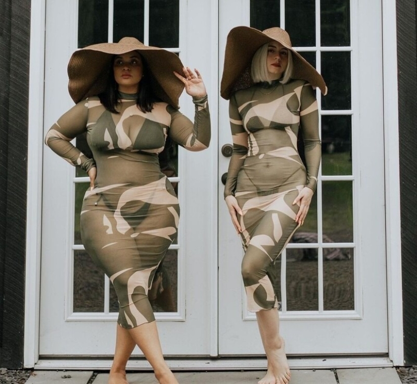 Style not size, or How girls of different sizes look in the same clothes