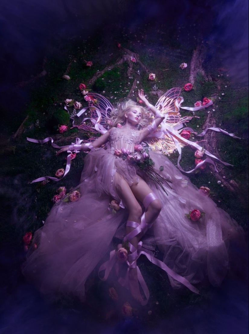 Suave fantasía de la fotógrafa Elizabeth Elder