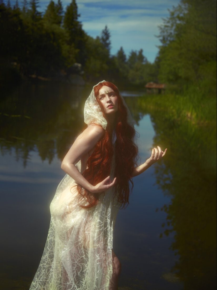 Suave fantasía de la fotógrafa Elizabeth Elder