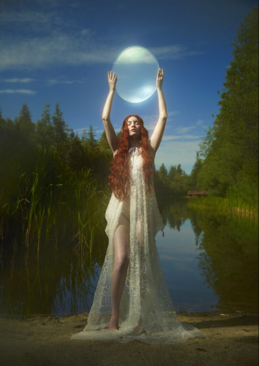 Suave fantasía de la fotógrafa Elizabeth Elder