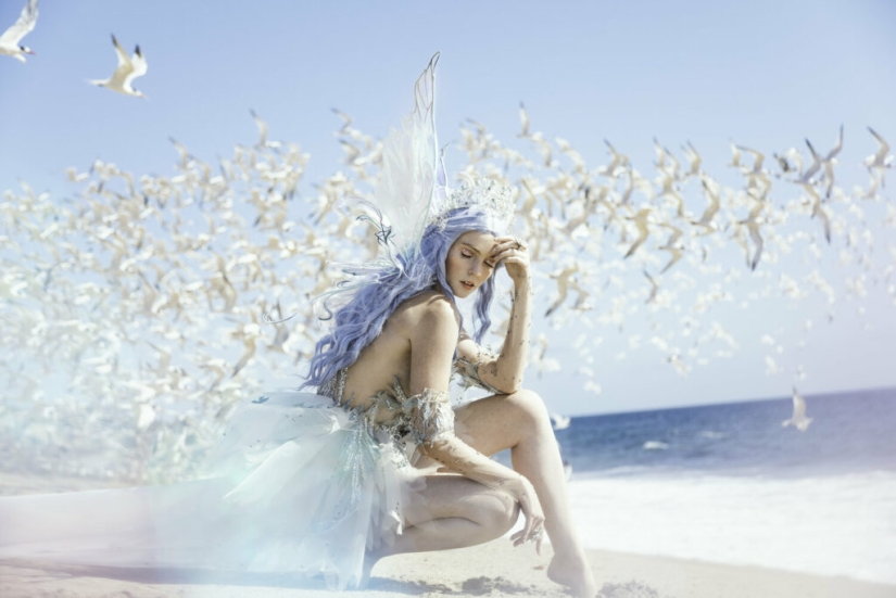 Suave fantasía de la fotógrafa Elizabeth Elder