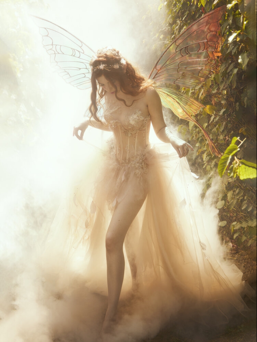 Suave fantasía de la fotógrafa Elizabeth Elder