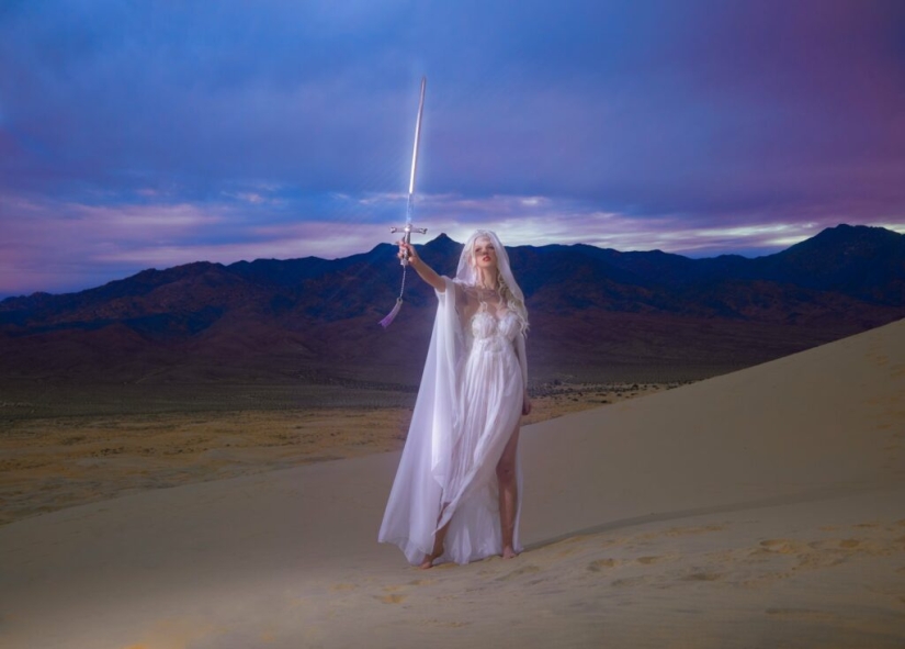 Suave fantasía de la fotógrafa Elizabeth Elder